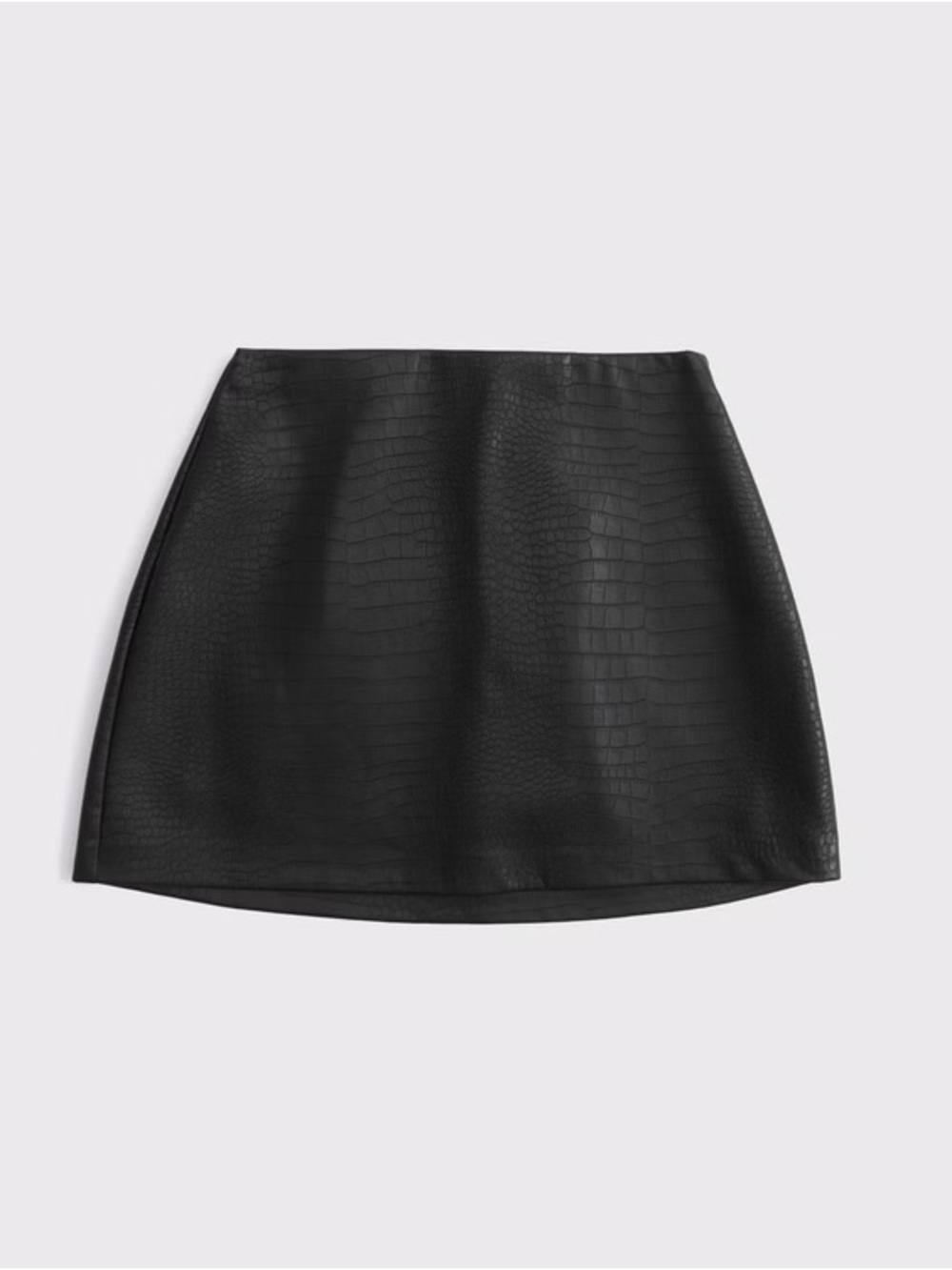 The A&F Scarlett Curve Love Vegan Leather Mini Skort
